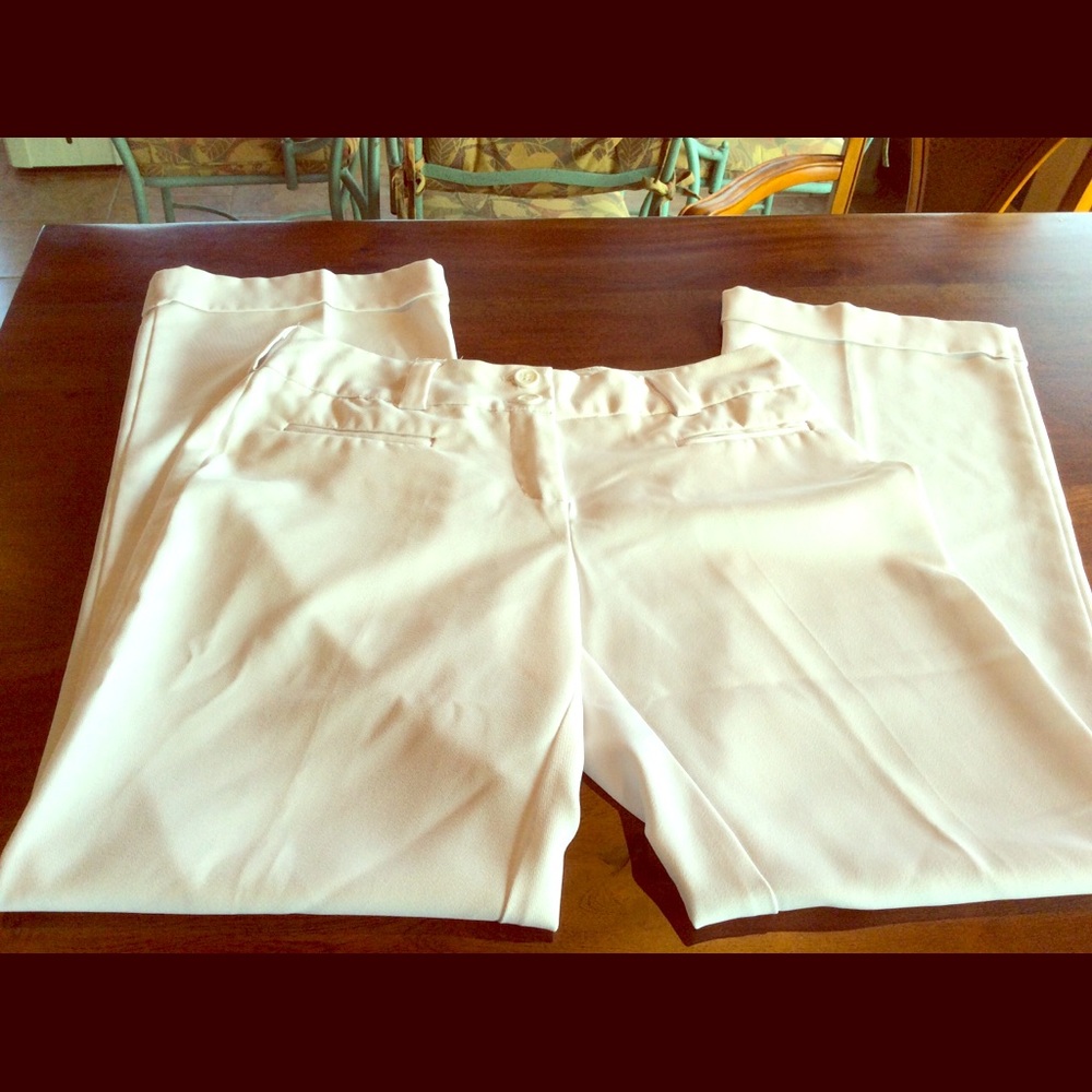 2 for $12 Nice white dress pants